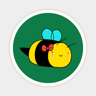 Bumblebee with Bow Magnet